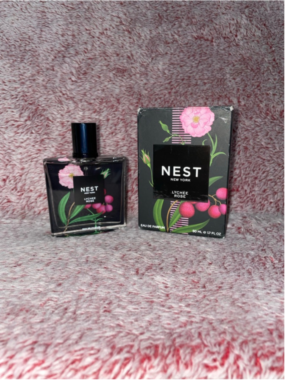 Women's NEST New York Lychee Rose Eau de Parfum 1.5 oz hBlack Pink